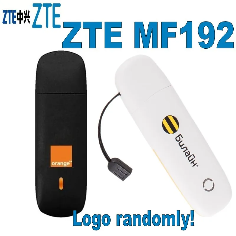 Оригинальный разблокированный 7 2 Мбит/с ZTE MF192 HSDPA USB модем и 3G - Цена: 1 074,90 руб.