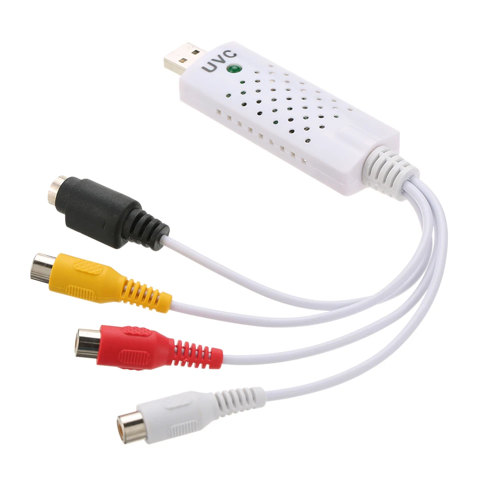 USB 2,0 DVR видео аудио камера CCTV записывающее устройство адаптер карта для MAC для ПК ноутбука
