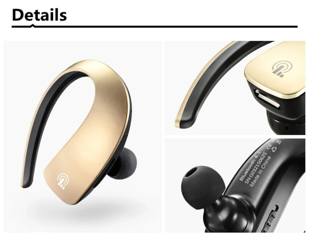 Dbigness мини беспроводная гарнитура Bluetooth 4,1 Стерео Наушники Blutooth Handfree с шумоподавлением для iphone всех телефонов