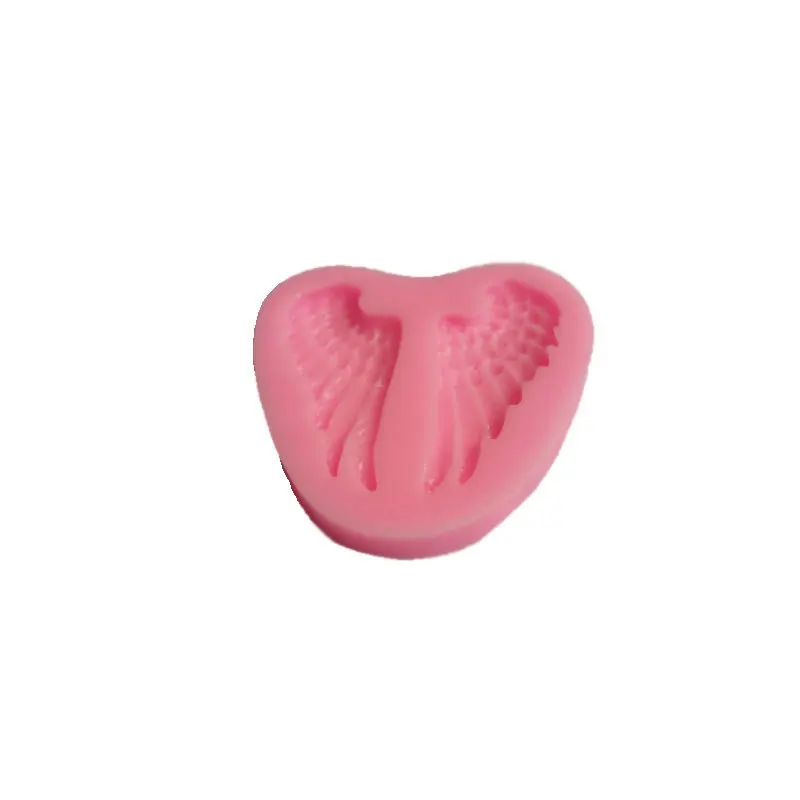 Ангел крылья торт плесень запеченные силикагеля инструменты ручной работы мыло