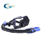 Лидер продаж, новая профессиональная маска для плавания с аквалангом, силиконовая черная маска для подводной охоты, бесплатная доставка