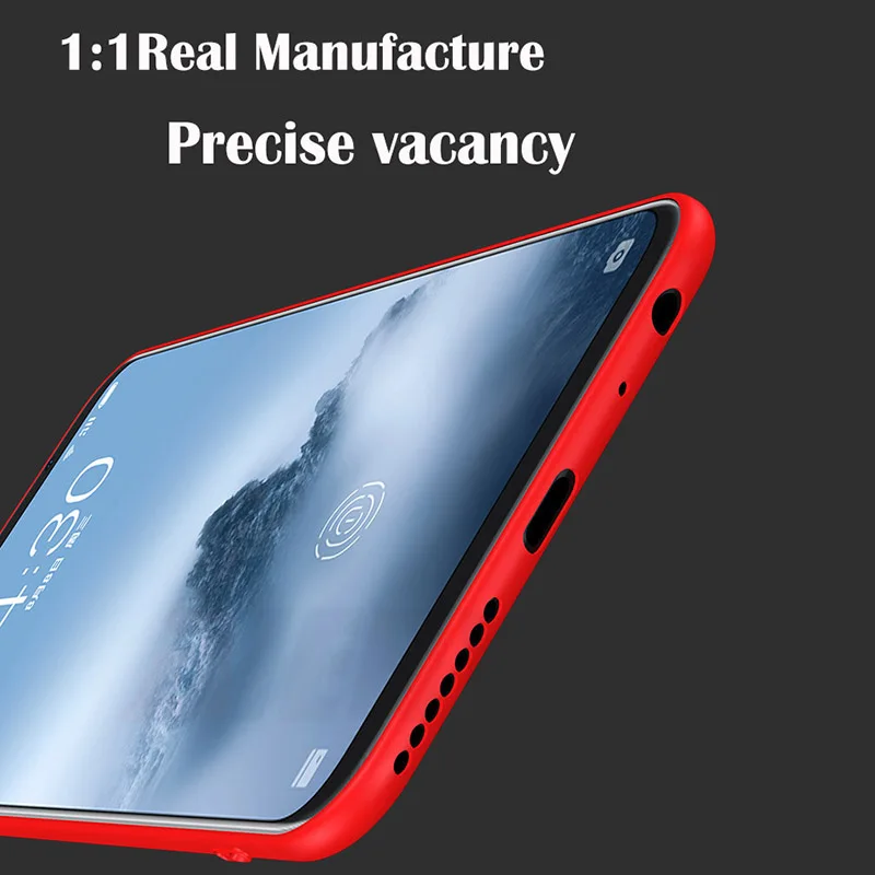 Силиконовый чехол для Meizu 16th ультратонкий защитный мягкий матовый 16 plus задние