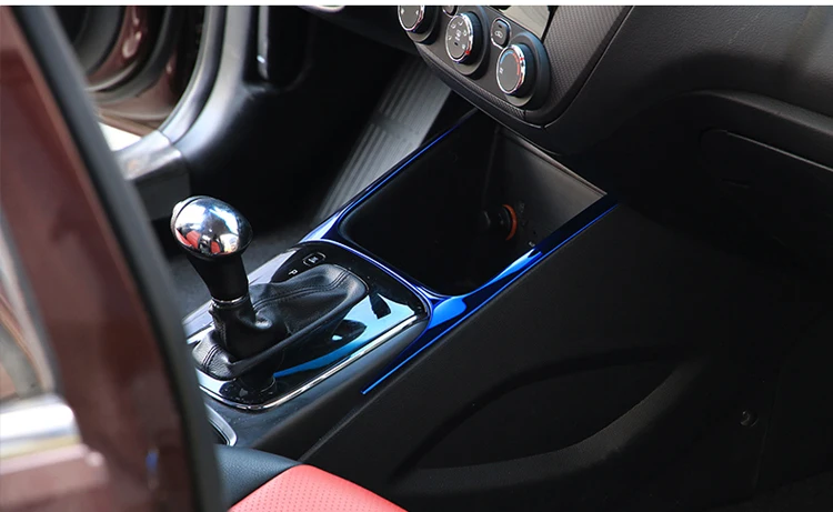 Для Kia K3 2012 2013 из нержавеющей стали отделка передач блестки крышка панели передач декоративные наклейки C1127