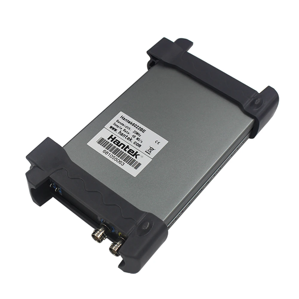 Прямо с фабрики! Hantek 6022BE ПК USB портативный осциллограф цифровой накопитель 2 канала 20 МГц 48MSa/s осциллограф