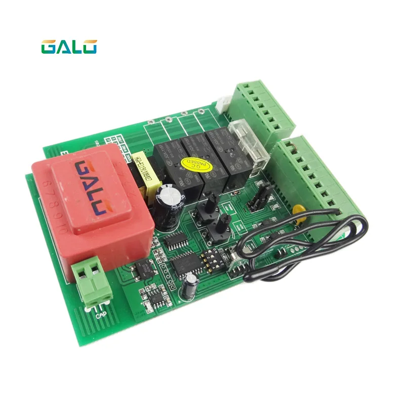 Sliding gate opener motor control unit PCB controller circuit board electronic card for KMP series