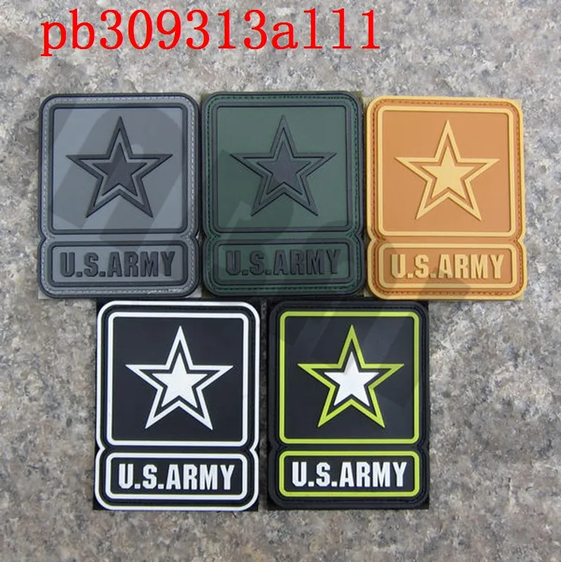 

3D PVC patch U.S.ARMY Logo Military Tactical Morale Rubber patch