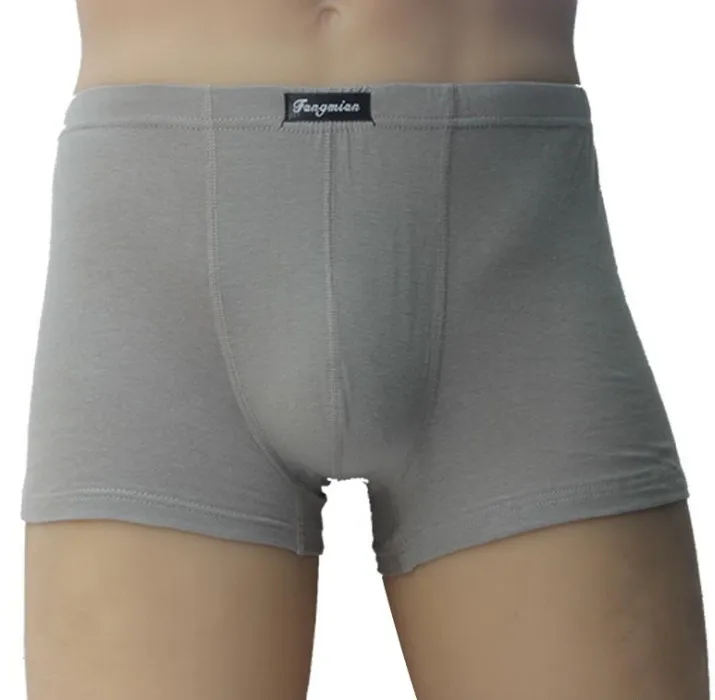 Мужские хлопковые трусы боксеры с высокой посадкой большие размеры 4XL 5XL 6XL модное