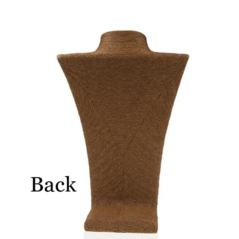 S/M/L 6 цветов женский манекен ожерелье подставка грудь ювелирные изделия дисплей