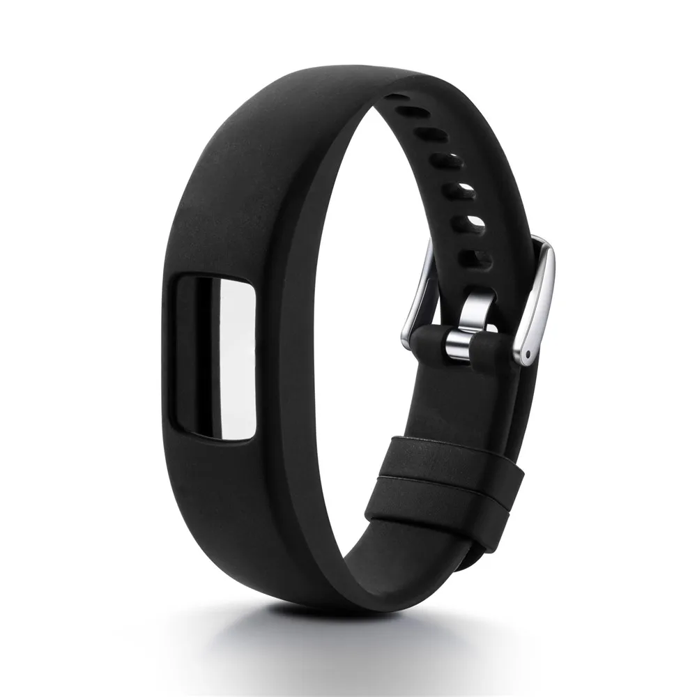 Мягкий силикон для Garmin vivofit 4 гладкий и Удобный спортивный ремешок сменный ремешок для Garmin vivofit4 L/S браслет