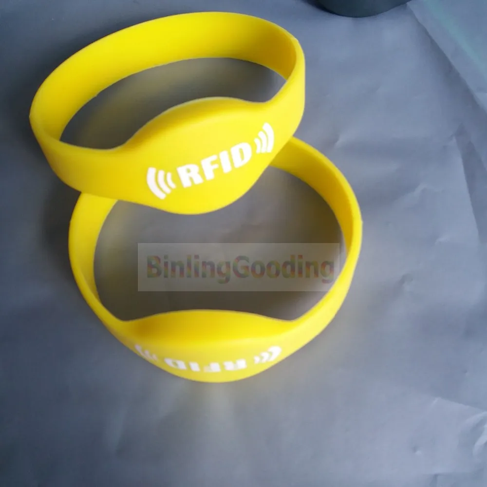 125 кГц RFID EM4100/TK4100 браслет ID карта силиконовый RFID браслет только для чтения карта контроля доступа