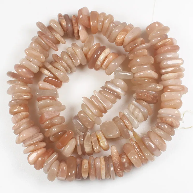 Sunstone Бусины из натурального камня 15 дюймов, нестандартный Rondelle 9-12 мм Sunstone, Aquamarines, апатит, гранат, для изготовления ювелирных изделий своими руками - Цвет: Sunstone