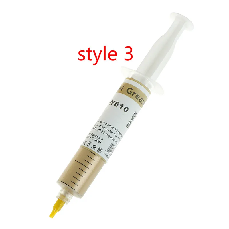 7 стилей пасты тепловой смазки термопары радиатор для процессора высокая