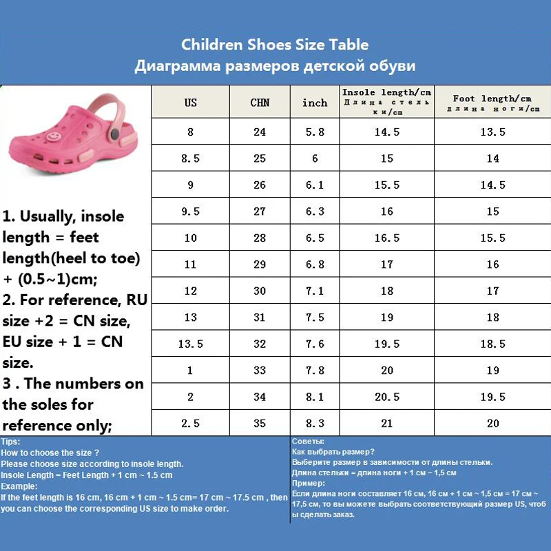 

Kids Shoes Girls Slippers Smile Designer Shoes Summer Baby Girl Sandals EVA Waterproof Kids Garden Clogs Boys Beach Shoes