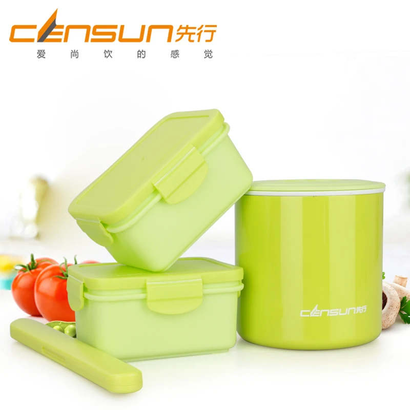 Контейнер для завтрака посуда еды детский термоконтейнер миска лапши вакуумного