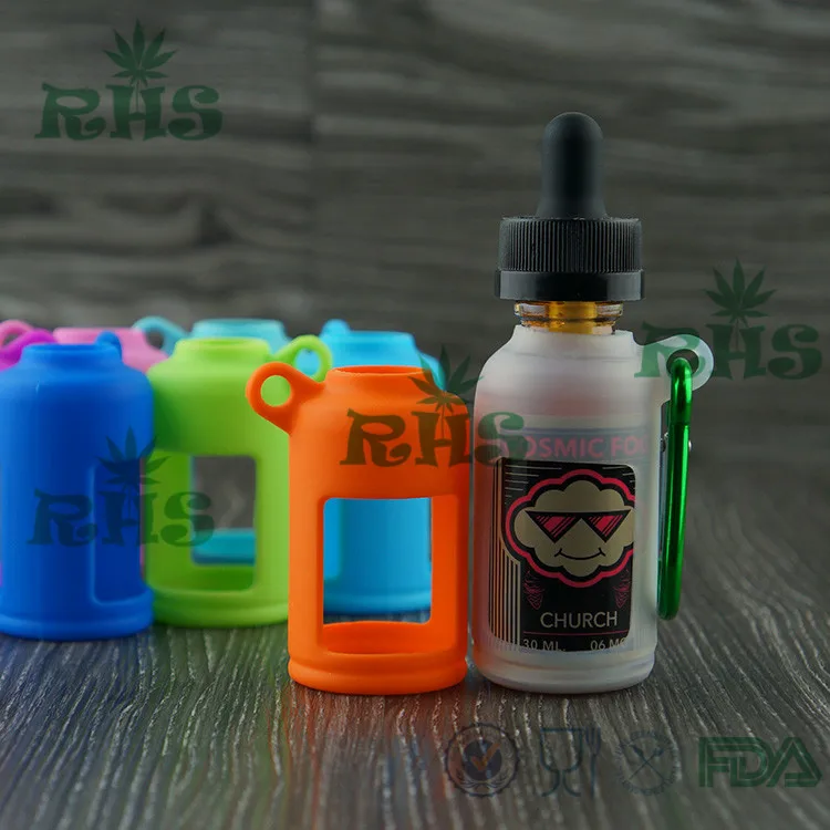 10 шт. 30 мл силиконовый чехол для бутылки с жидкостью e крышки силиконовая бутылка