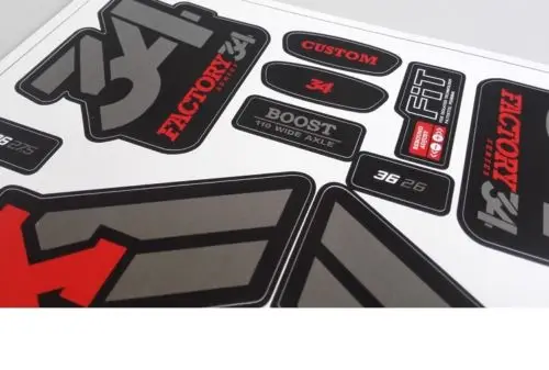 FOX 34 горный велосипед Передние наклейки на вилке велосипед Велоспорт Fox34 MTB наклейки