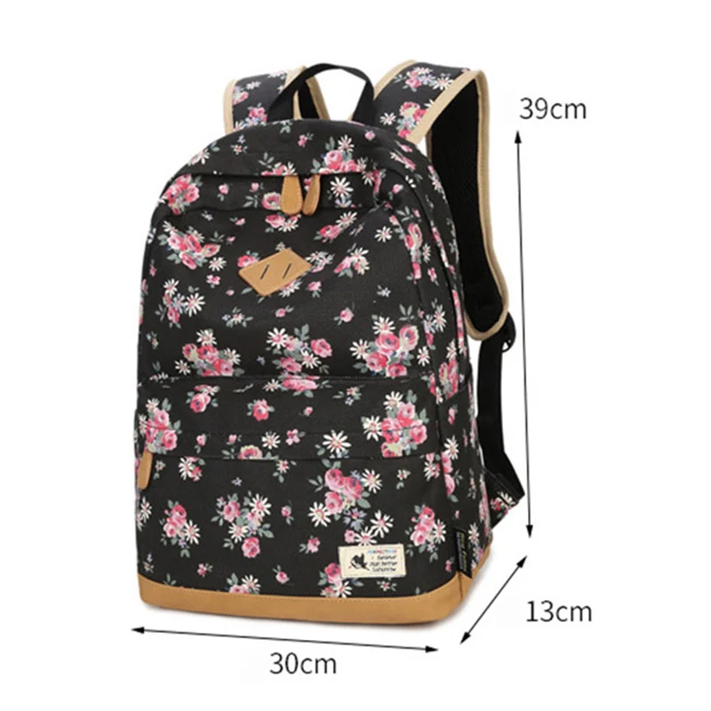 Женский рюкзак для девочек подростков школьные сумки холщовые женский с