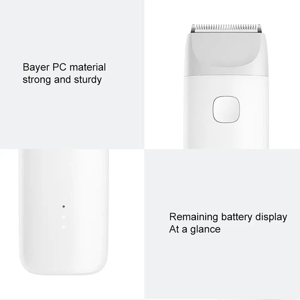 Xiaomi MiTu Детская электрическая машинка для стрижки волос Mijia USB Перезаряжаемый триммер для волос водостойкий клипер инструмент для стрижки детей от Youpin