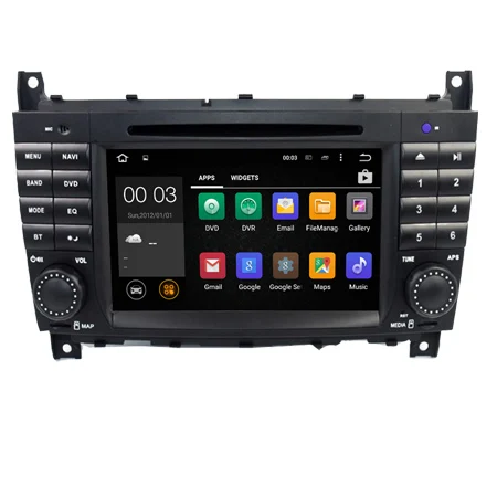 Автомобильный DVD для Mercedes Benz C Class W203 2004 2007 c200 C230 C240 C320 C350 CLK W209 2005 головное