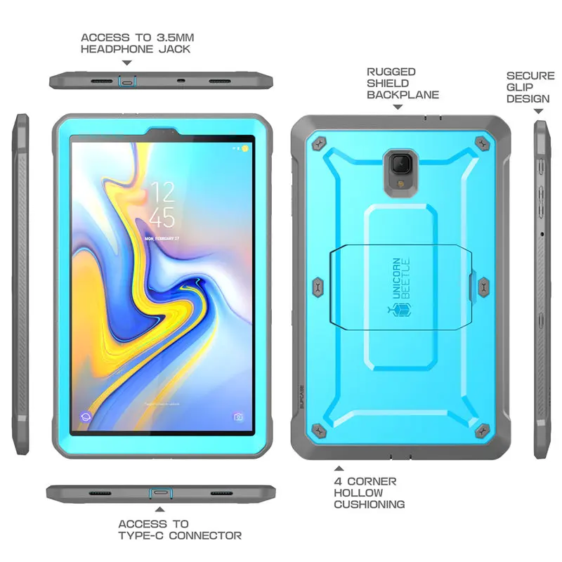 SUP чехол для samsung Galaxy Tab A чехол 10," SM-T590/T595/T597 UB Pro Прочный чехол со встроенной защитной пленкой