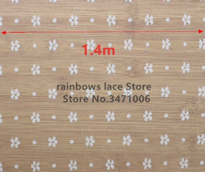 2 м высокого качества белый черная сетчатая эластичная ткань в горошек на тюлевом