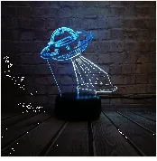 Креативная Голова Золотого Льва смешанный цвет ночник 3D светодиодный USB лампа цветная настольная Декоративная подарок для мальчика мультфильм детские игрушки сенсорная игрушка