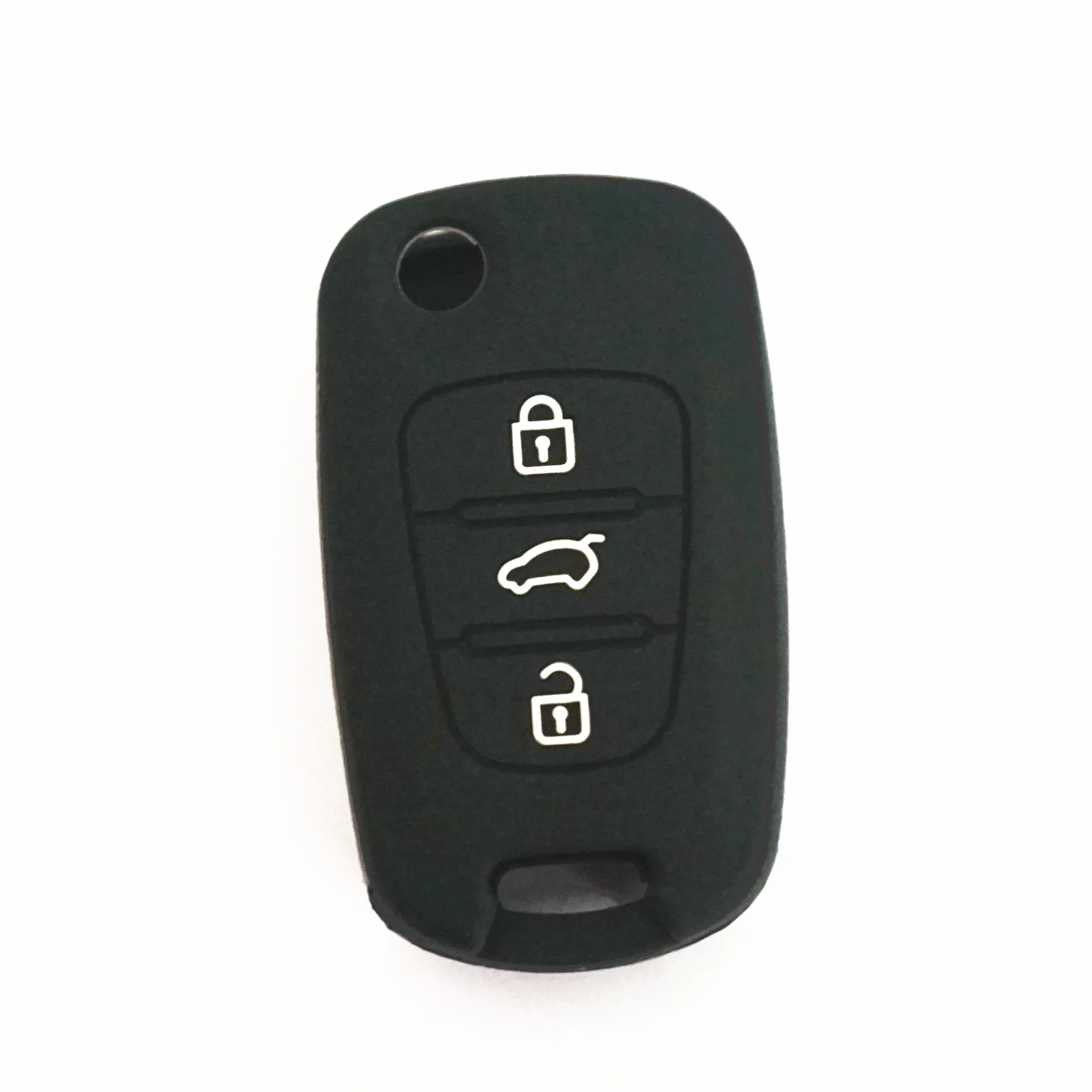 Чехол для ключей с 3 кнопками Hyundai ix35 iX45 iX25 Sonata Verna Elantra Accent Veracruz Azera Santa Fe |