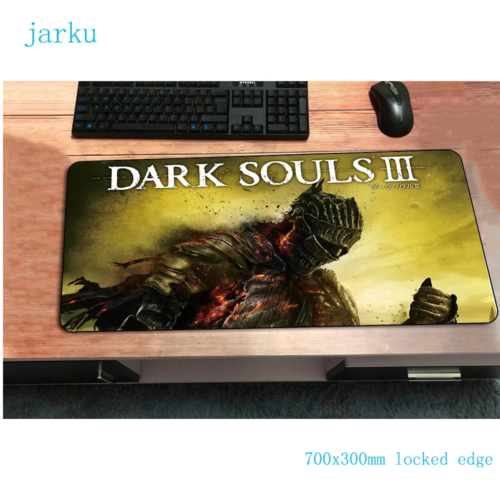 Игровой коврик для мыши Dark души 70x30 см геймерский высококачественный клавиатуры