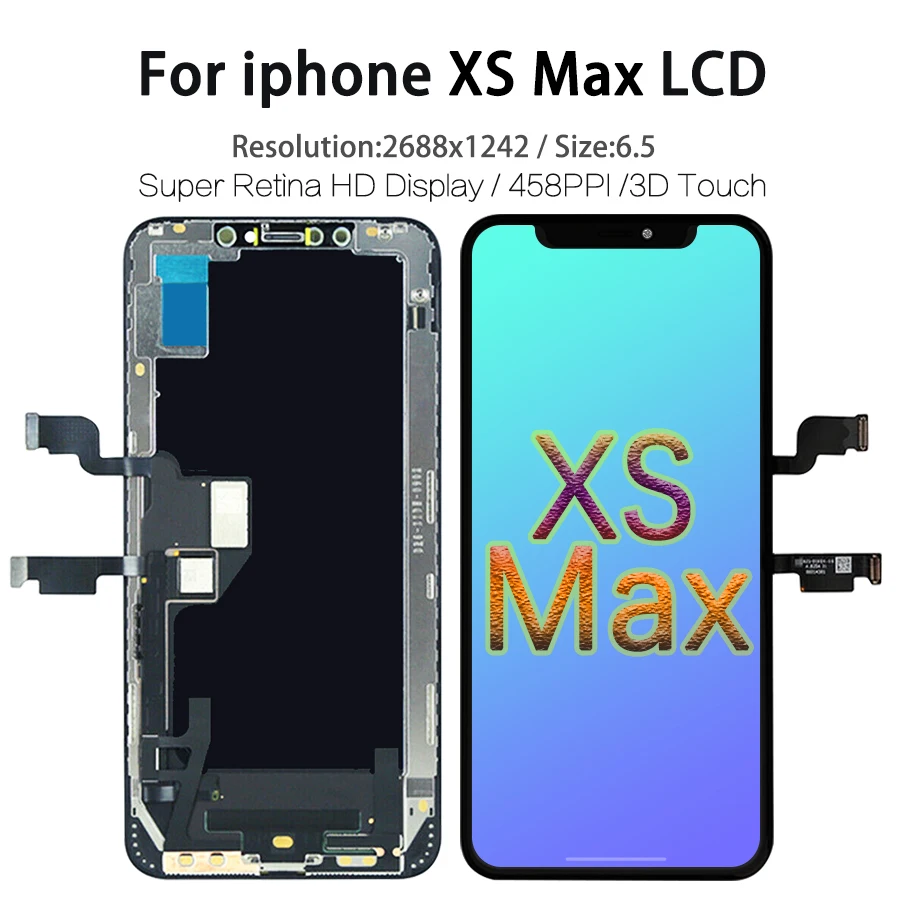 3D сенсорный OEM AMOLED ЖК-дисплей для iPhone XS XR X ЖК-экран дигитайзер сборка запасные части X XS Max телефон lcd s