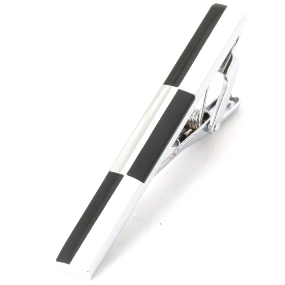 

high-end men's classic high-quality silver-plated tie clip