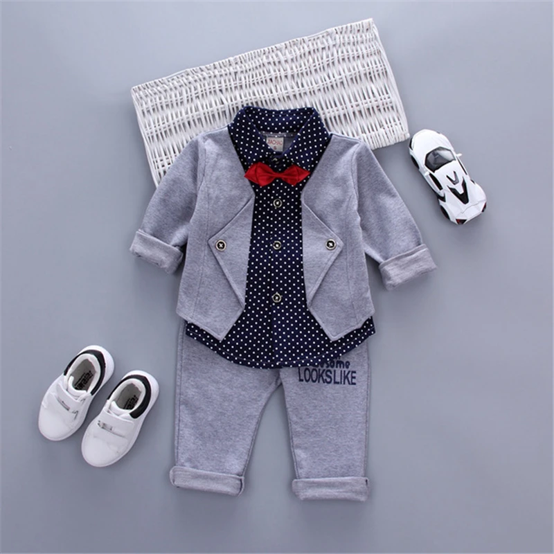 2021 spring New children's clothing Jacket and pants 2 pieces Clothing Sets for Boys girls Cotton clothes Kids | Детская одежда и