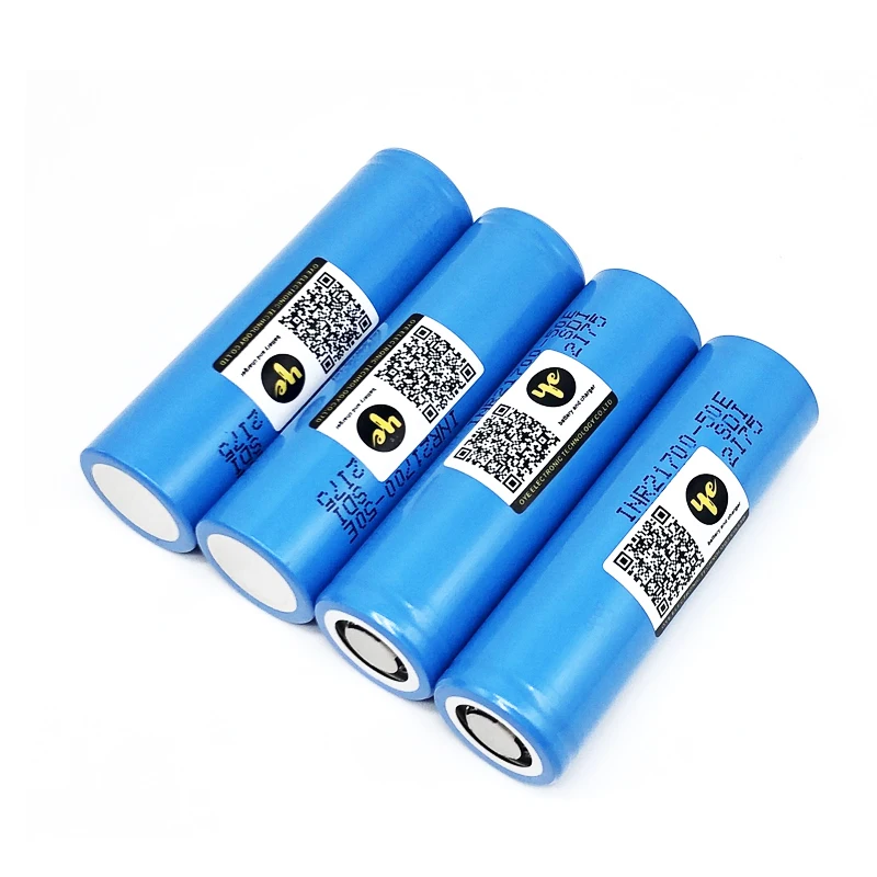 Оригинальный INR 21700 батарея для 50E 10A 5000mAh электронная сигарета фонарик