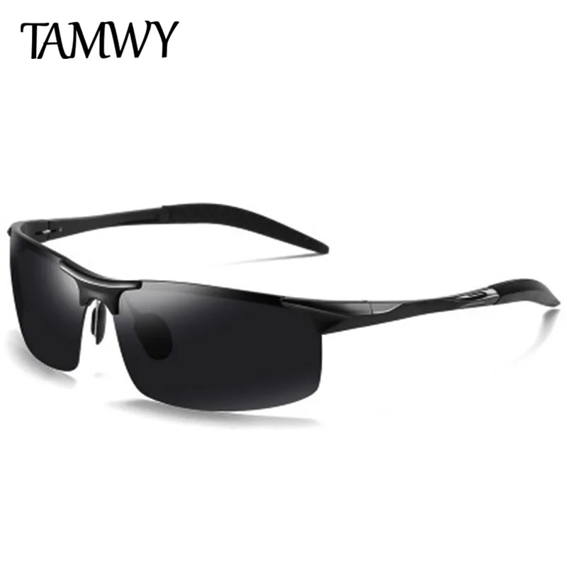 Мужские и женские солнцезащитные очки TAWMY ретро-очки из алюминия с