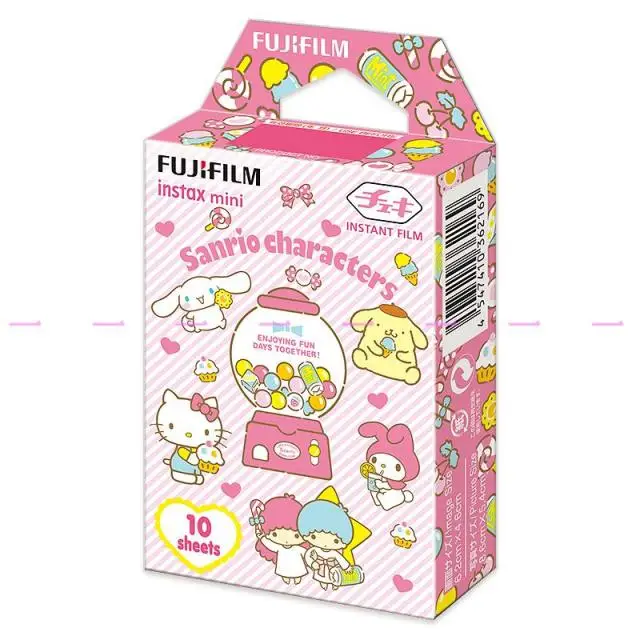 Оригинальные милые Fujifilm Instax Mini Fuji film для Polaroid мини 7 8 9 s 10 25 50 90 поделиться SP 1
