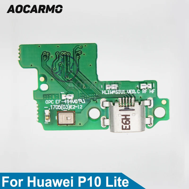 

Aocarmo Новый USB зарядный док-порт Mic гибкий кабель для Huawei P10 Lite