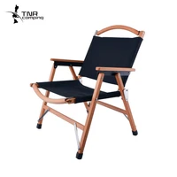tnr solid wood folding chair superhard high load outdoor camping chair portable beach hiking picnic seat fishing tools chair