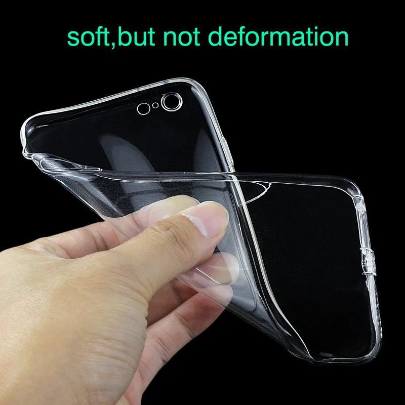 Роскошный мягкий ТПУ силиконовый чехол для Iphone X 8 Plus 6 6S 7 7s Plsu 5S SE ультра тонкий