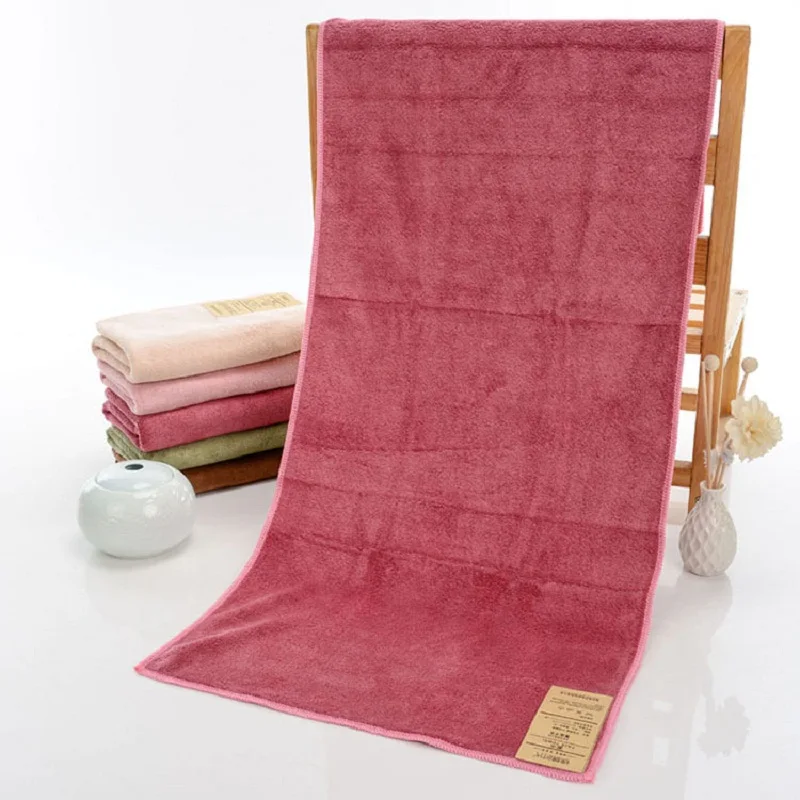 2018 Shower Absorbent Superfine Fiber Soft Bath Towel Microfibre For Beach Sport Gym Luxury Bathroom Towels Adult | Дом и сад