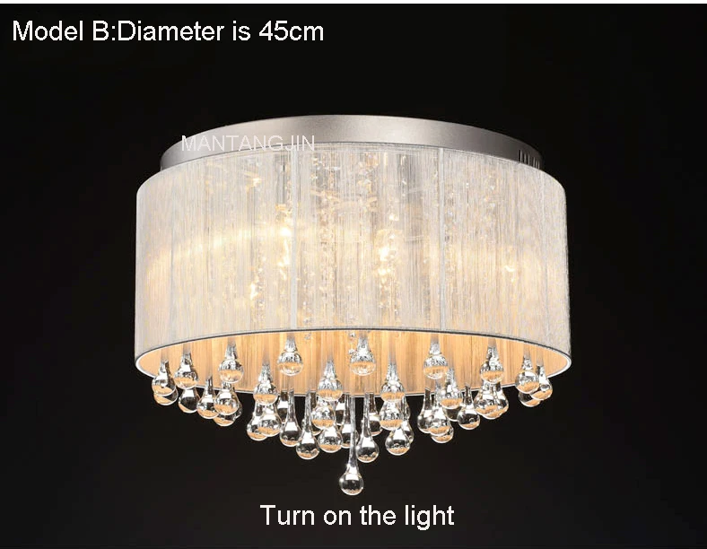 2017 E14 Современные Потолочные светильники для внутреннего домашнего освещения