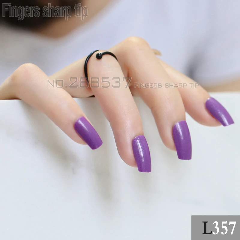 2017 новые популярные продажи темно фиолетовые длинные квадратные головки