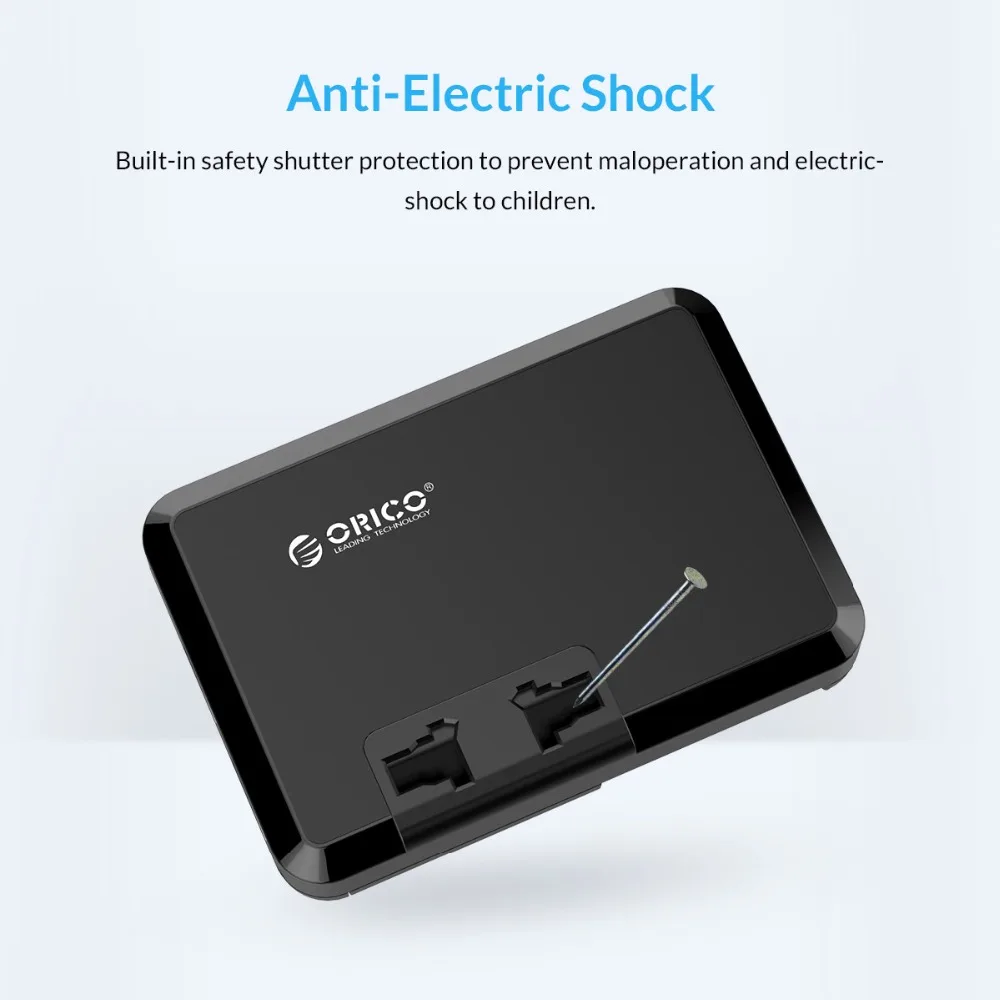 ORICO все в одном Универсальный международный штепсельный адаптер USB зарядное устройство конвертер EU UK US AU зарядное устройство переменного тока с 2 USB портом