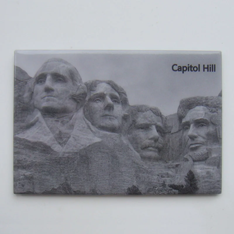 SOUVEMAG более Мин. Заказ $12 США Капитолий холм туристический металлический магнит на