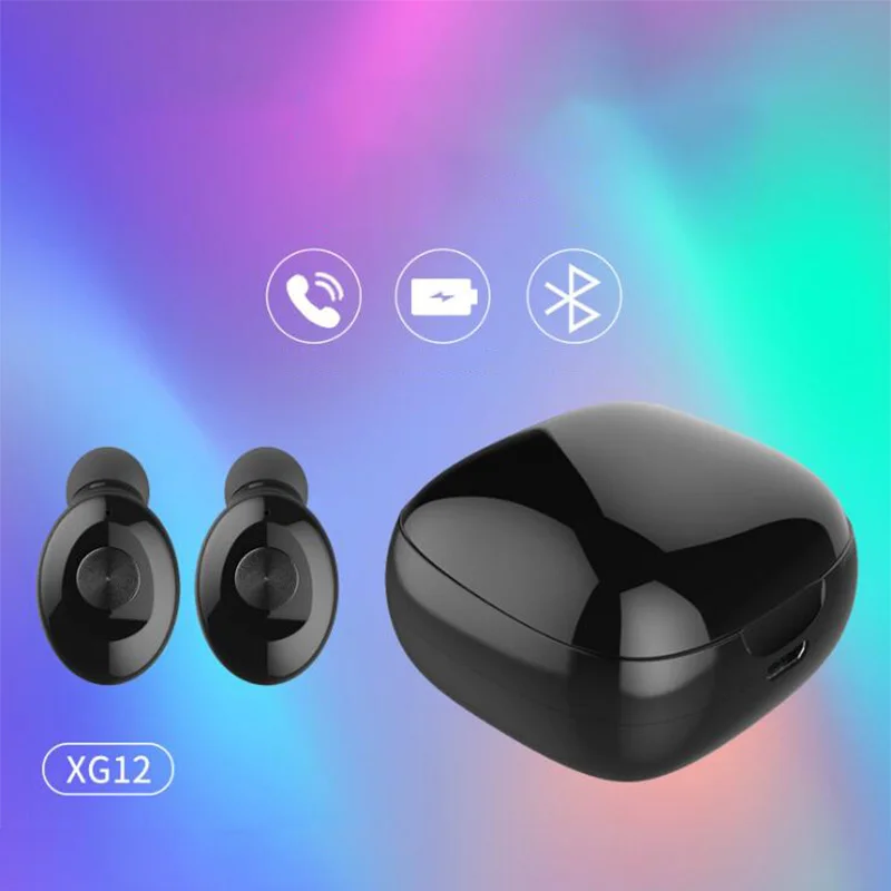 XG12 TWS Bluetooth 5 0 наушники стерео беспроводные HIFI Звук спортивные Handsfree игровая