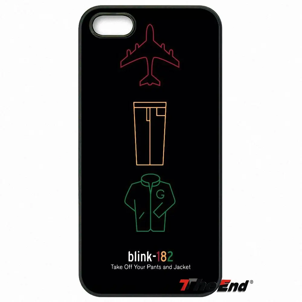 Чехол для телефона Blink 182 Smiley Face Punk Rock Band с логотипом iPhone X 4S 5 5C SE 6 6S 7 8 Plus Samsung Galaxy Grand