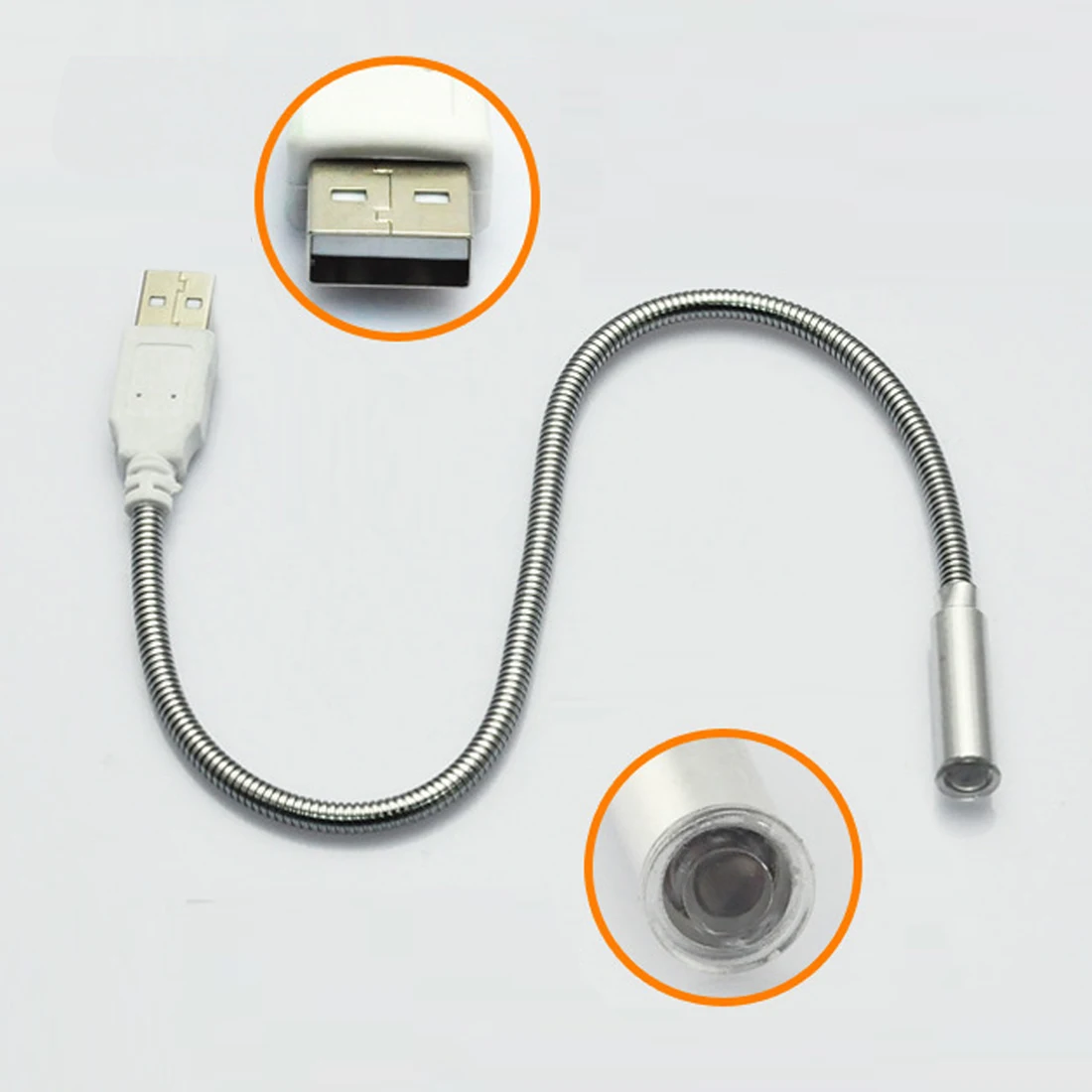 Светодиодный светильник s для чтения компьютерной книги гибкий USB