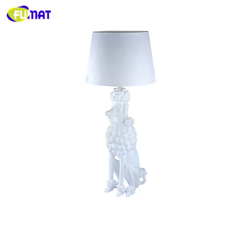Фумат Современный арт деко пудель настольная лампа гостиная прикроватная для