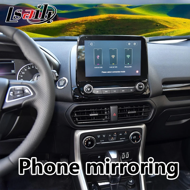 Lsailt Android 9 0 навигация мультимедийный видео интерфейс для 2016 20 лет Ford Ecosport SYNC3
