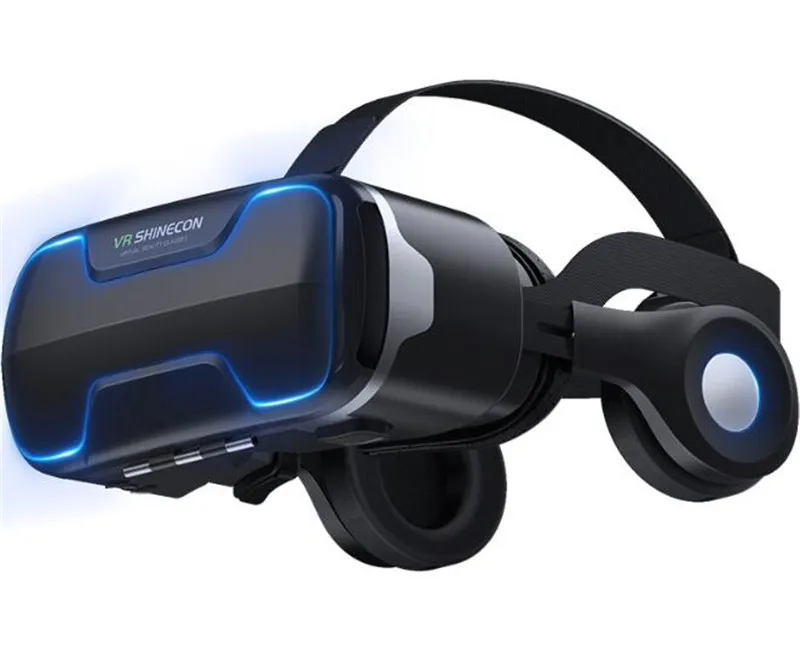 Blu-Ray VR Виртуальная реальность 3D очки коробка стерео VR Google картонная гарнитура шлем для IOS Android смартфон, Bluetooth рокер