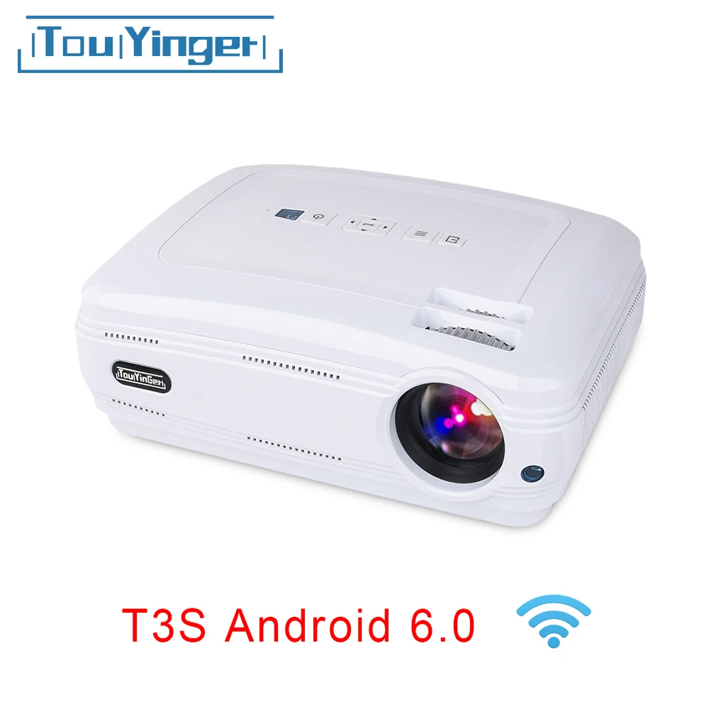 Touyinger T3 4500 люмен 1280*768 светодиодный данные показывают HD ТВ проектор VGA USB 720P