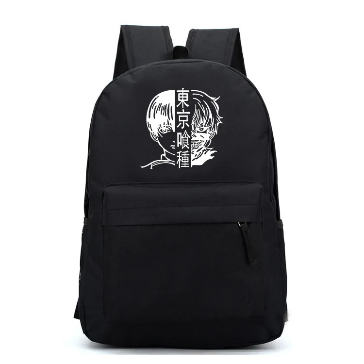 Школьный ранец для мальчиков и девочек в стиле аниме Токийский Гуль портфель